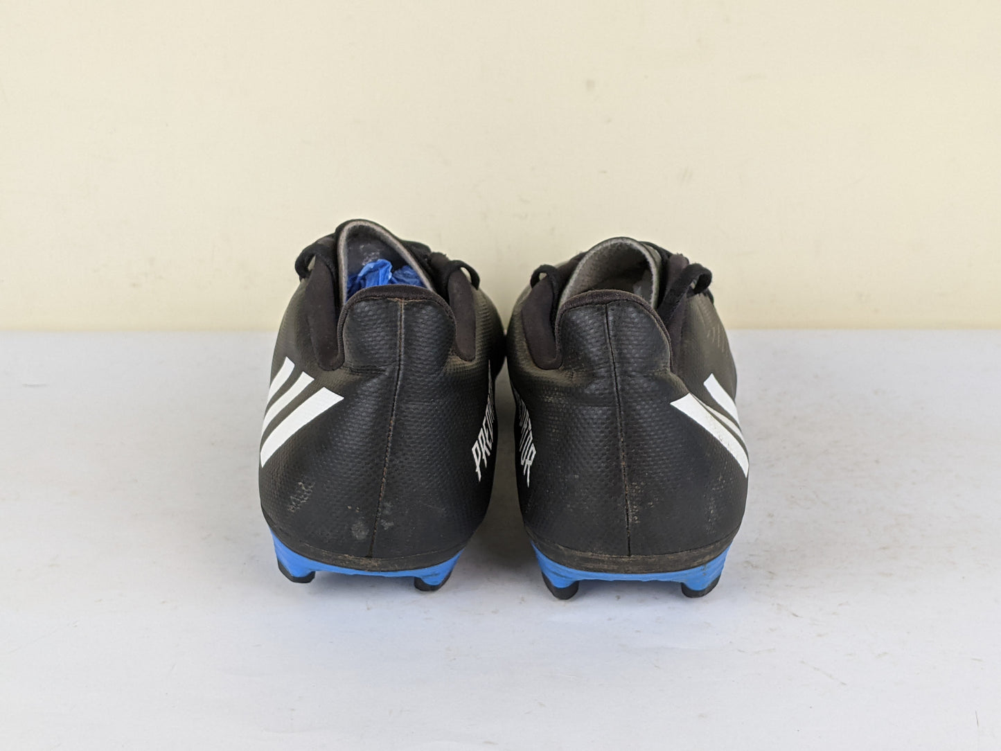 adidas Predator Edge .4 FG Shadowportal - Core Black/Footwear White/Vivid Red