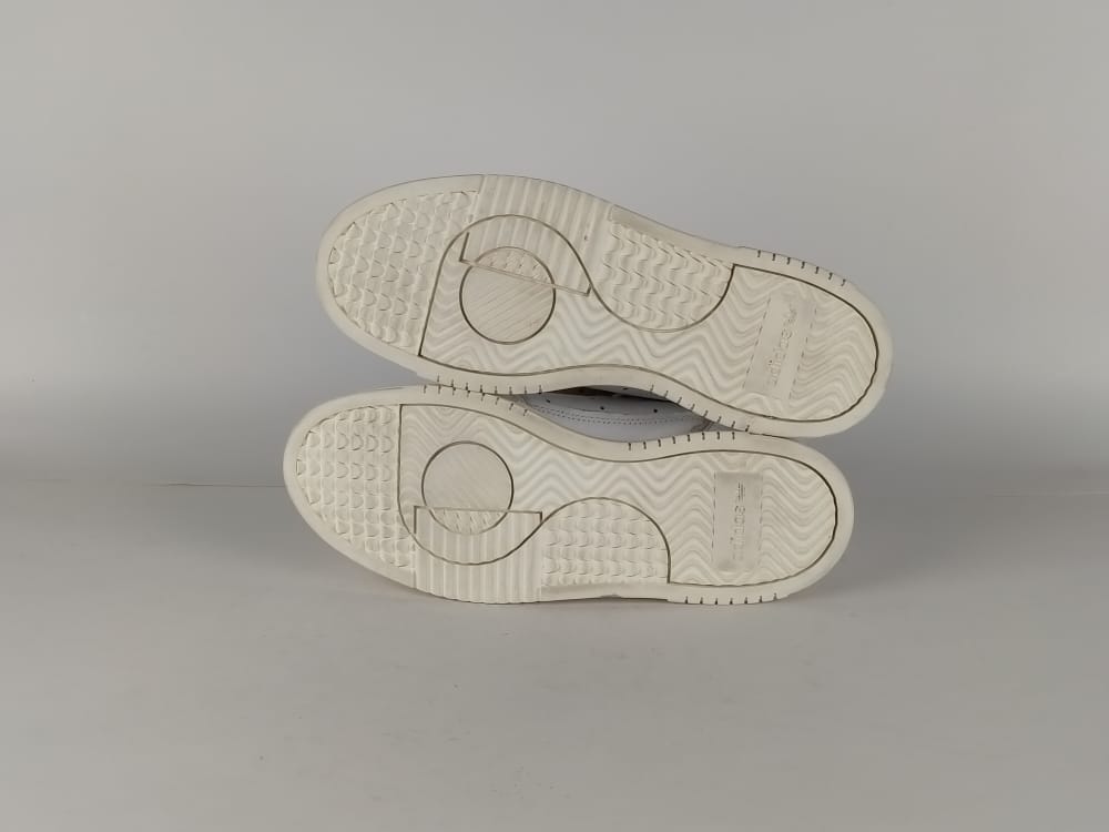 adidas Originals Supercourt Shoes 'Crystal White/Chalk White/Off White'-Sneakers-Athletic Corner