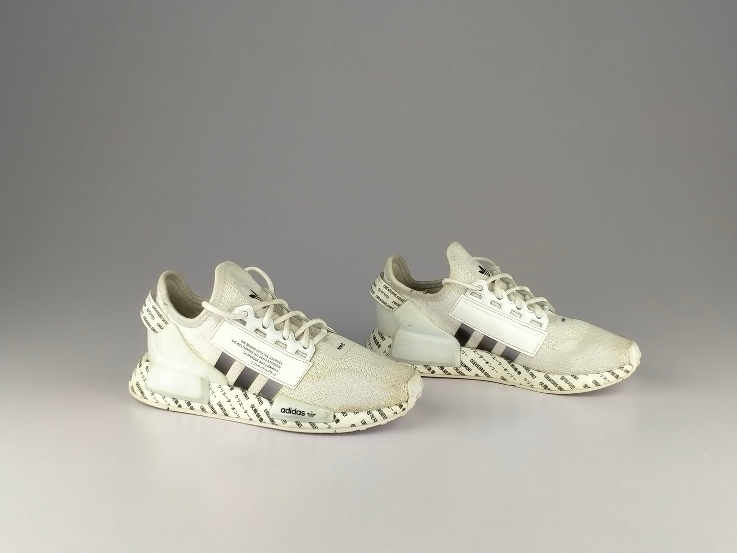 adidas NMD_R1 V2 'Core Black/Cloud White'-Sneakers-Athletic Corner