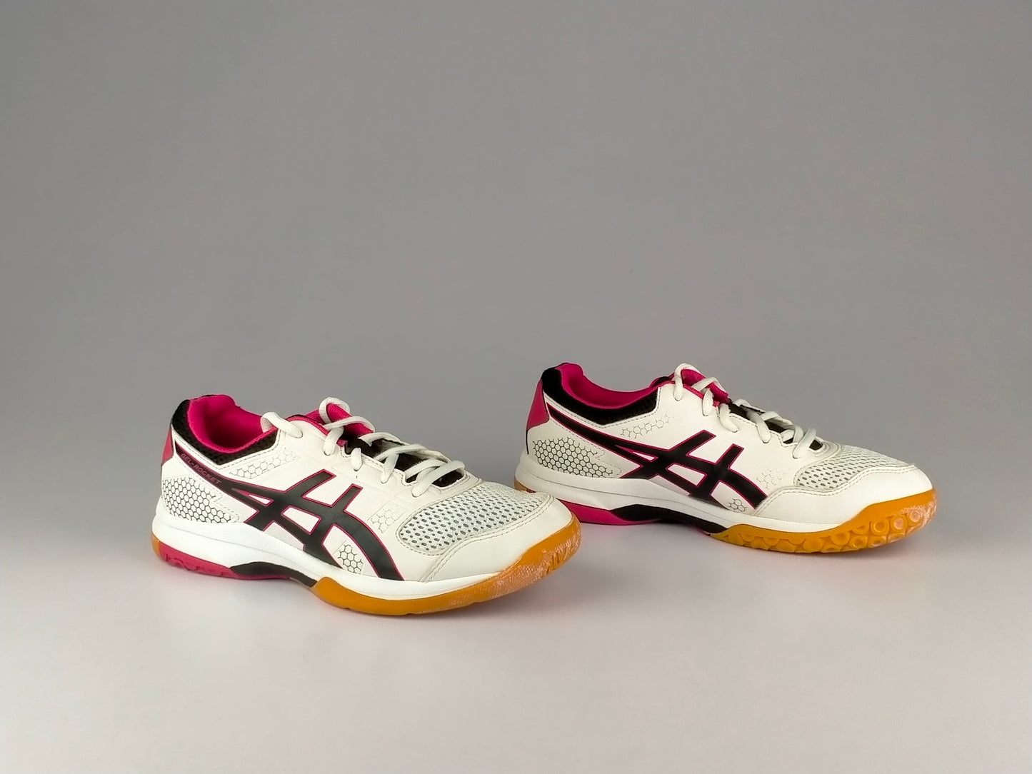 Asics Japan Volleyball GEL-ROCKET 8 'Silver/Pink/Gum Brown'-Running-Athletic Corner