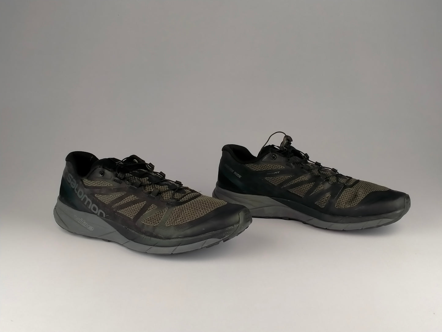 Salomon Sense Ride 'Black/Magnet'-Running-Athletic Corner