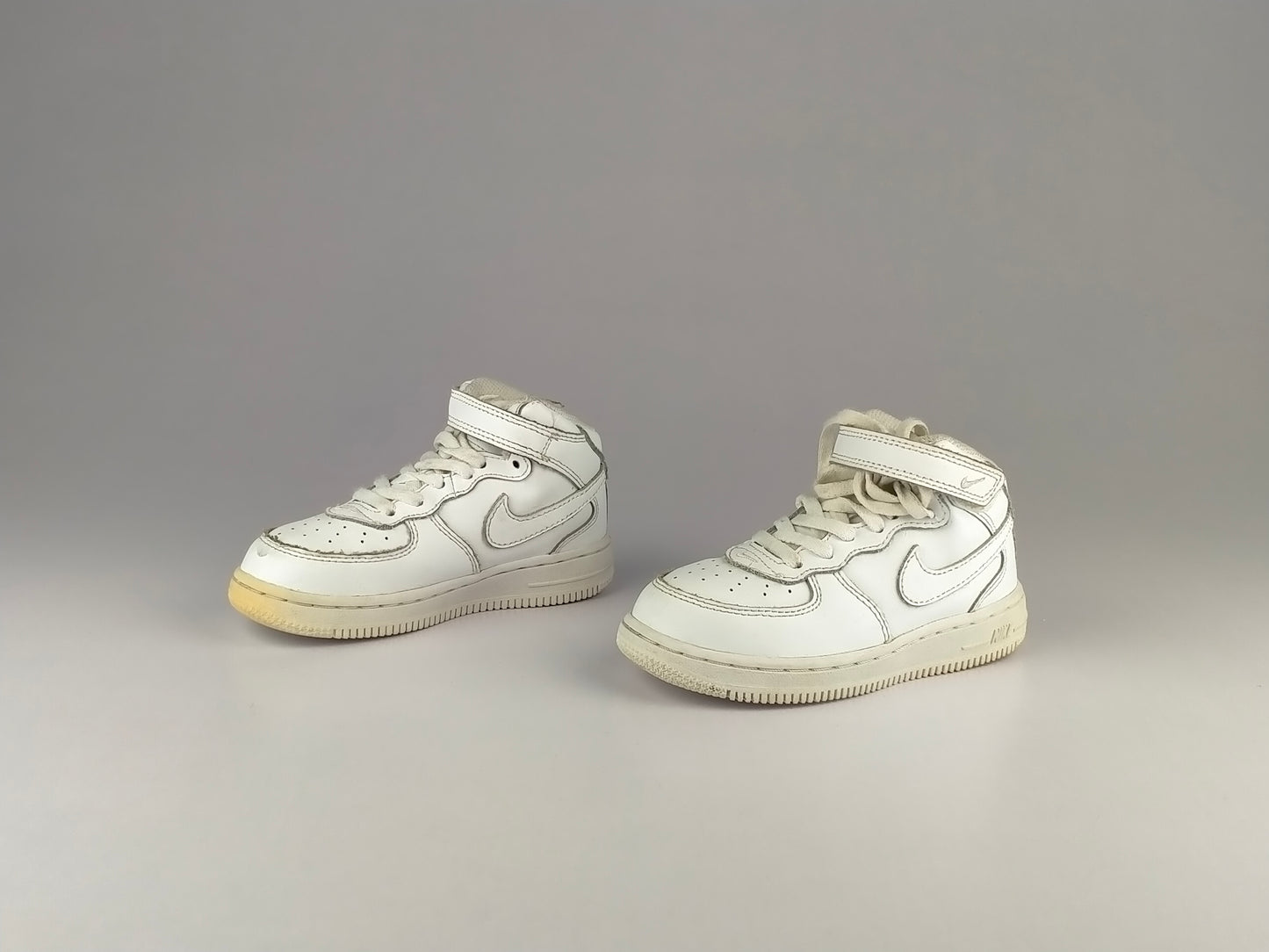 Nike Force 1 Mid (TD) 'All White'