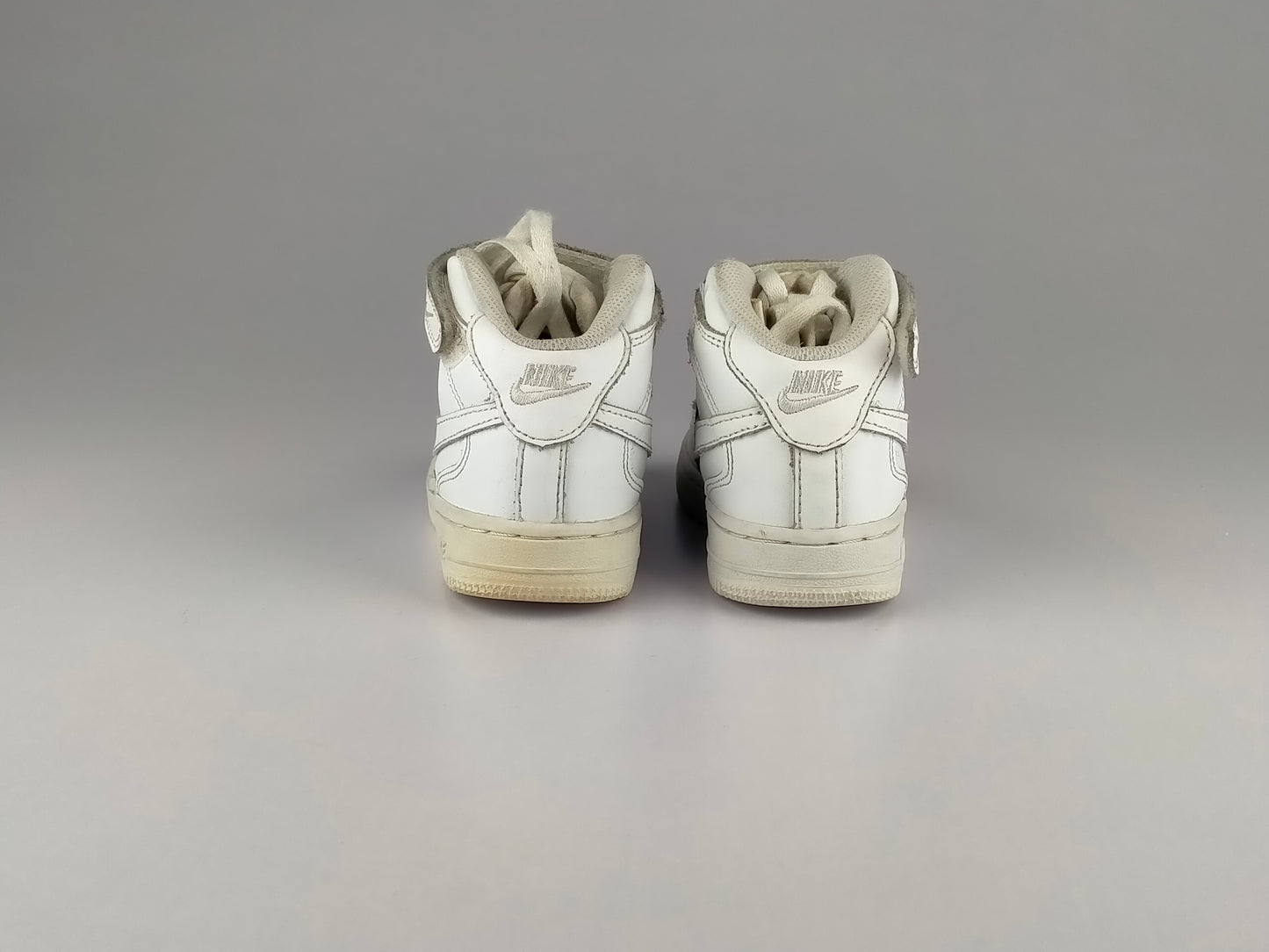 Nike Force 1 Mid (TD) 'All White'-Basketball-Athletic Corner
