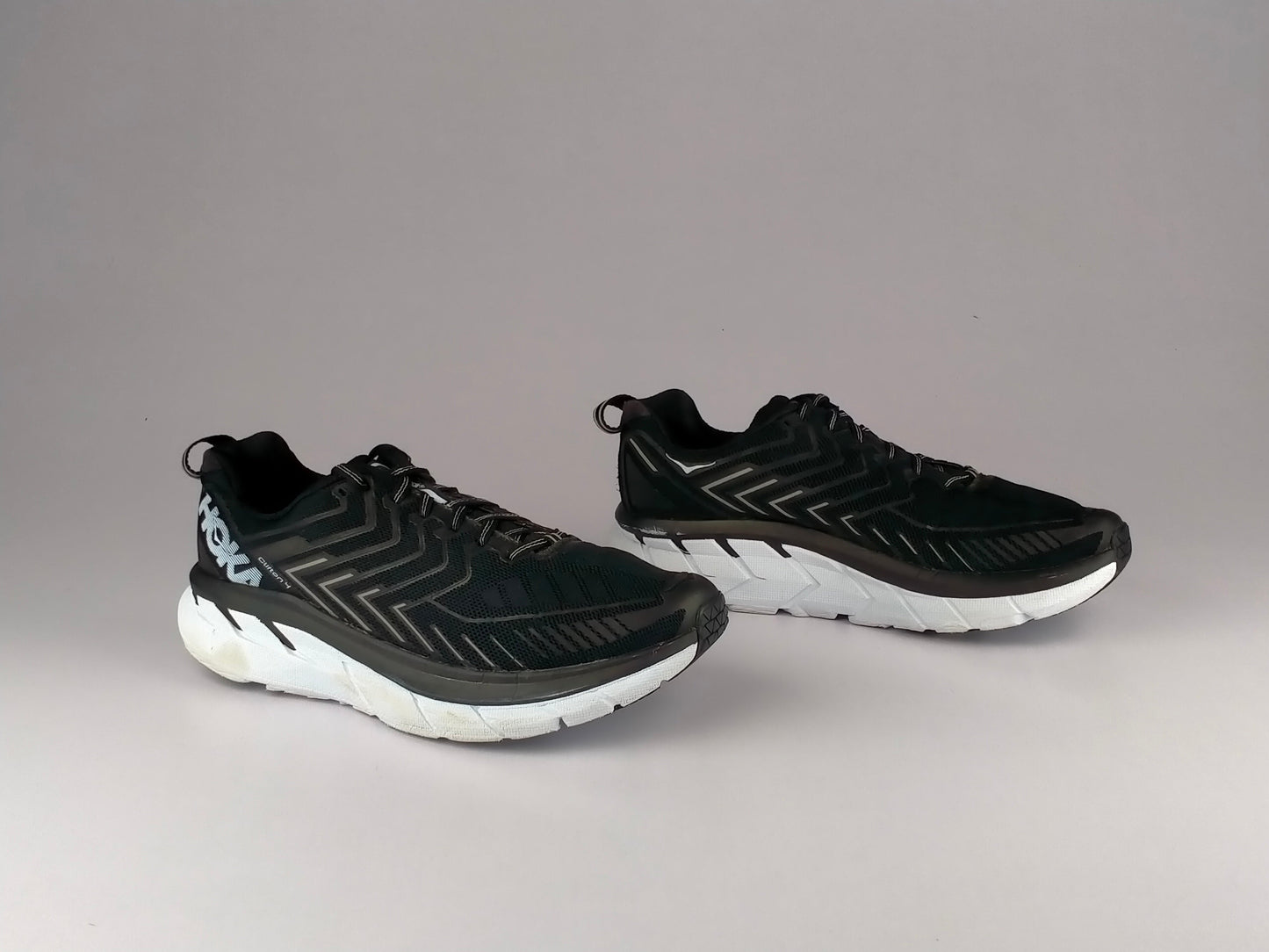 Hoka One One Clifton 4 'Black/White'-Running-Athletic Corner
