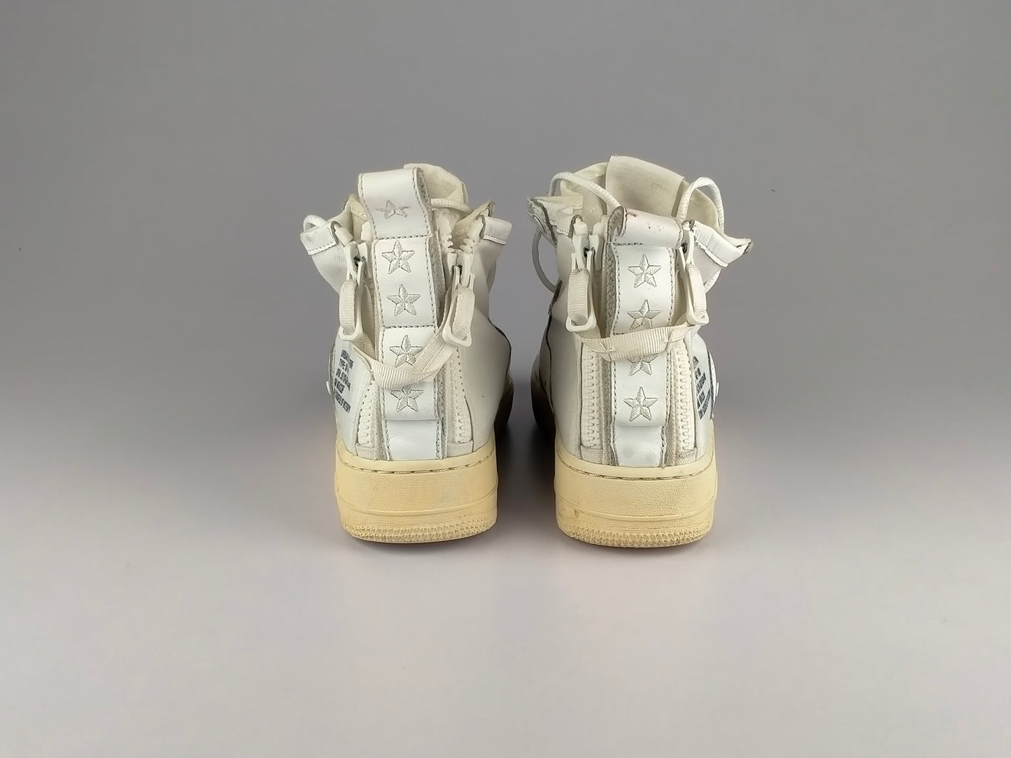 Nike SF Air Force 1 Mid 'White' (GS)-Sneakers-Athletic Corner
