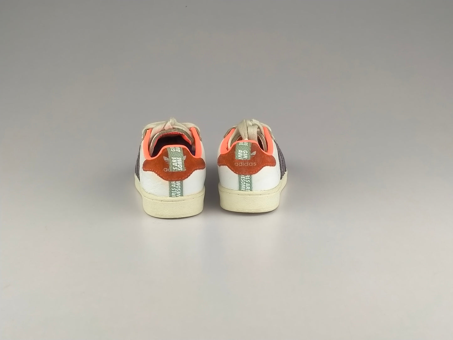 adidas Superstar EL Girls Are Awesome TD 'Cloud White/Icey Pink/Signal Coral'-Sneakers-Athletic Corner