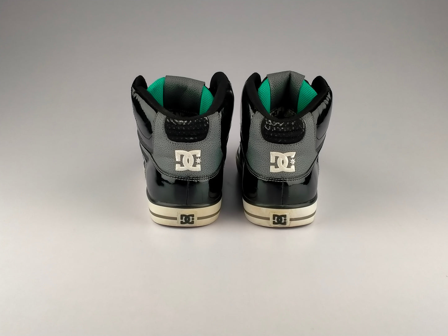 DC Spartan High WC 'Black/Grey/White'-Sneakers-Athletic Corner