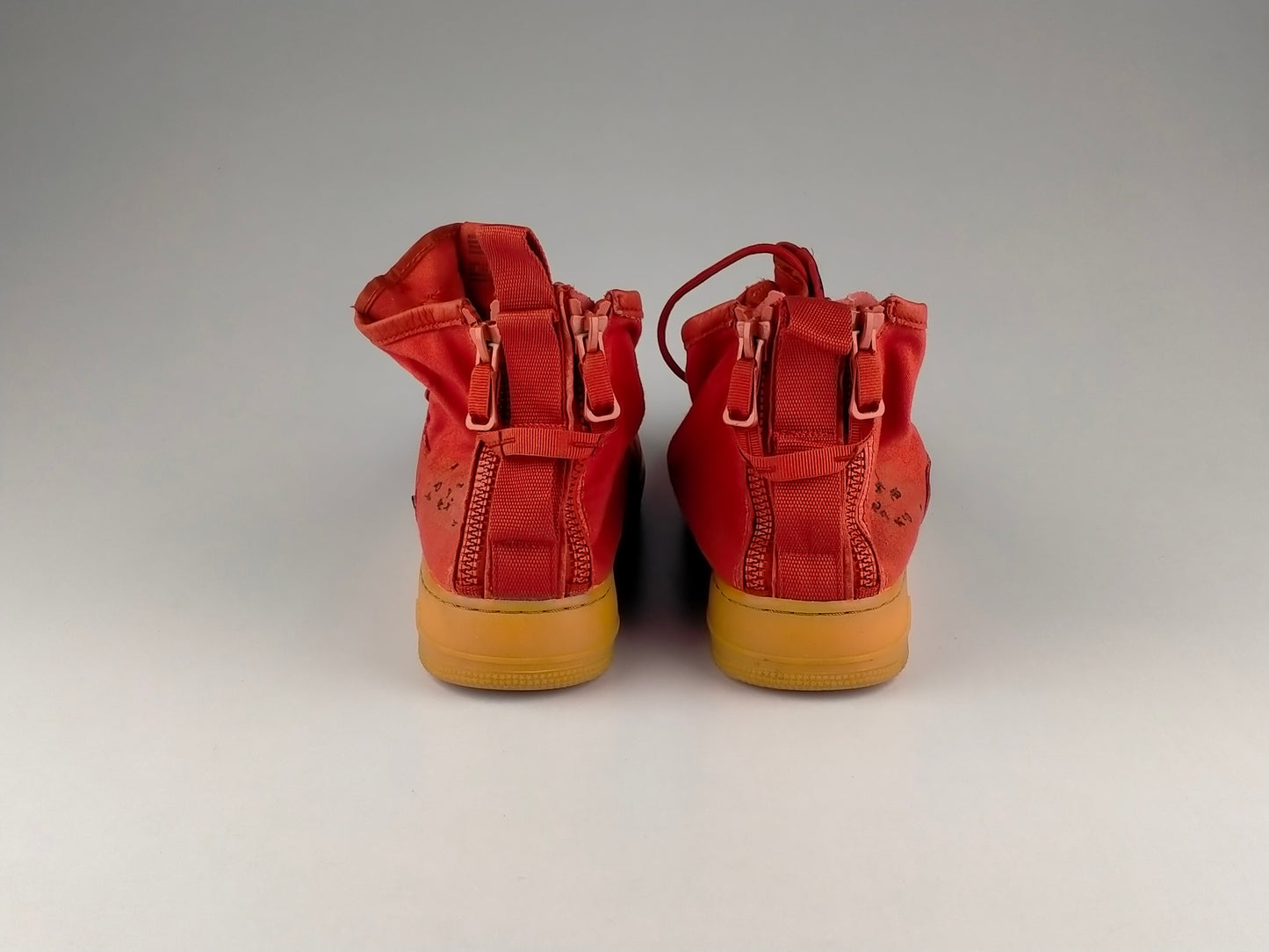 Nike SF Air Force 1 Mid 'Dune Red/Black/Gum Medium Brown'-Sneakers-Athletic Corner