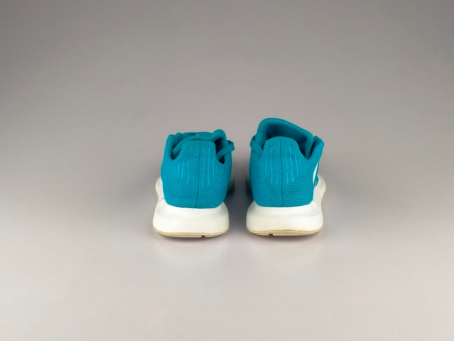 adidas Tennis Swift Run 'Shock Cyan/Cloud White'-Running-Athletic Corner
