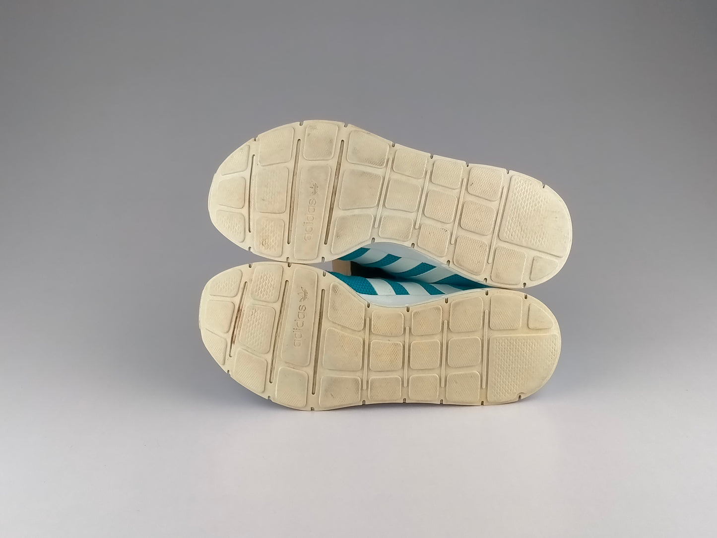 adidas Tennis Swift Run 'Shock Cyan/Cloud White'-Running-Athletic Corner