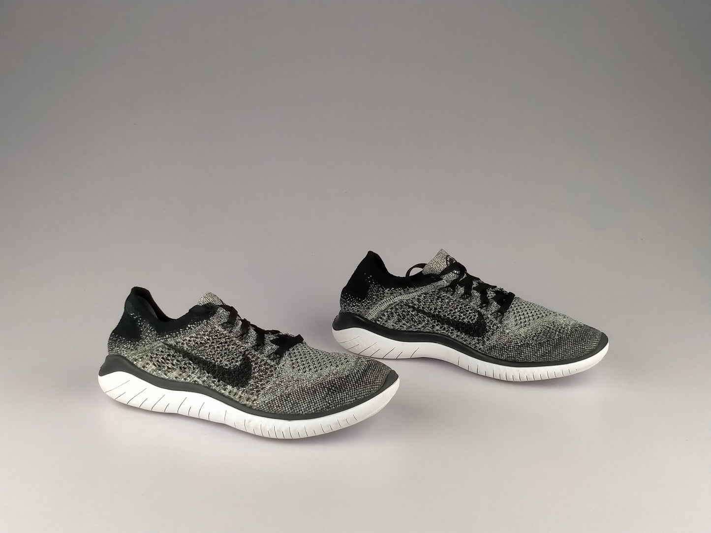 Nike Wmns Free RN Flyknit 2018 'White/Black'-Running-Athletic Corner