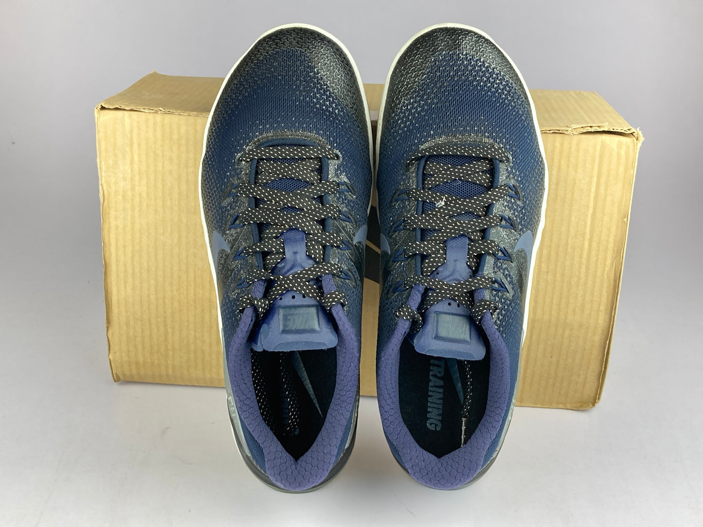 Nike Wmns Metcon 4 Metallic 'College Navy'-Sneakers-Athletic Corner