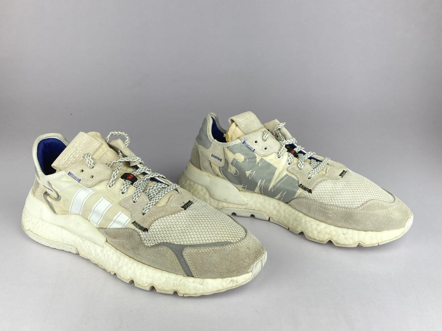 adidas Nite Jogger 3M 'Cloud White' ee5885-Sneakers-Athletic Corner