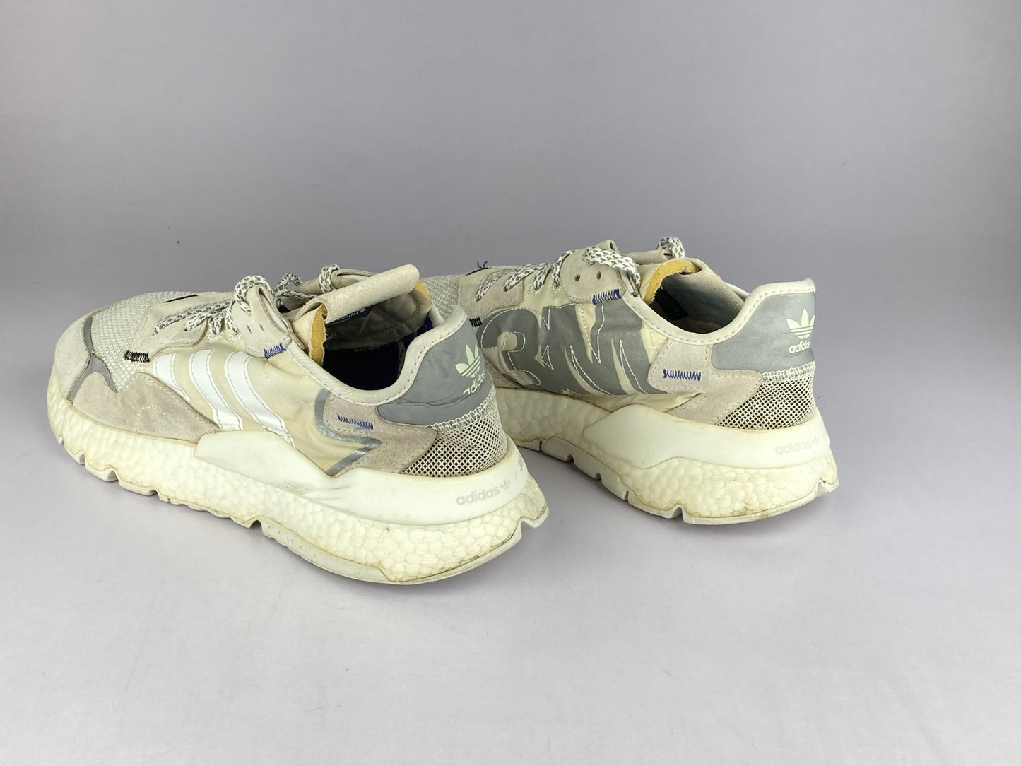 adidas Nite Jogger 3M 'Cloud White' ee5885-Sneakers-Athletic Corner