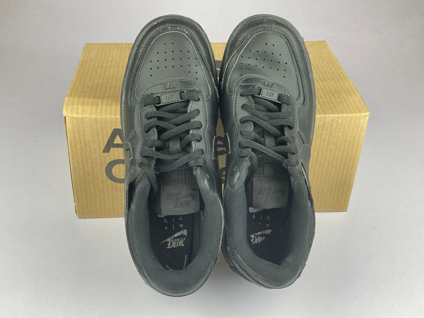 Nike Wmns Air Force 1 Shadow 'Triple Black' CI0919-001-Sneakers-Athletic Corner
