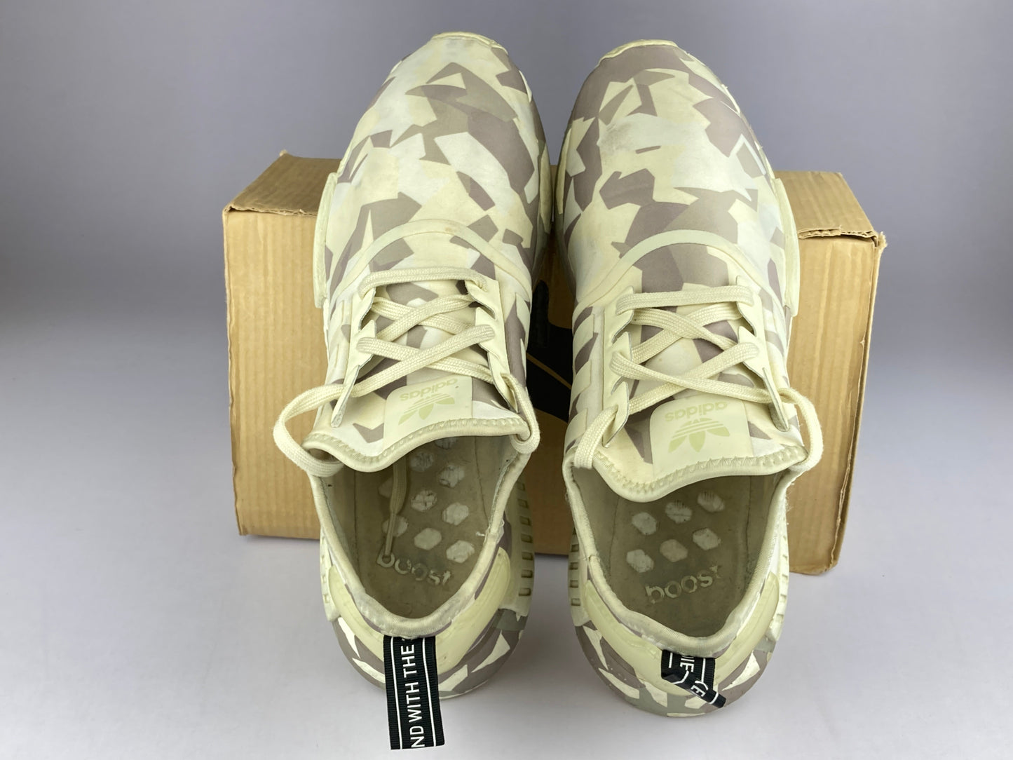 adidas NMD R1 'Sand/Off White' ef4262-Sneakers-Athletic Corner