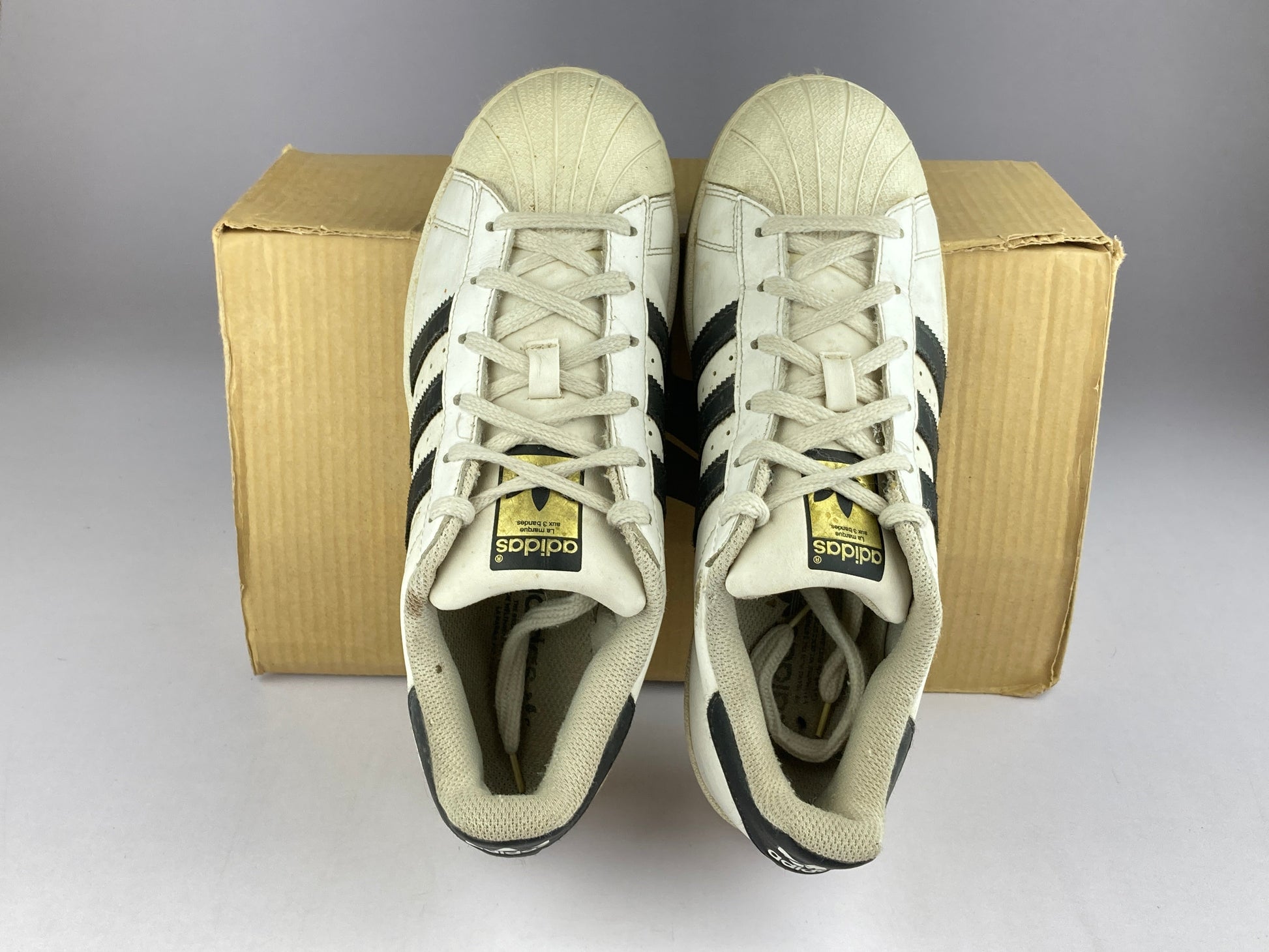 adidas Original Superstar 'Core Black/White'-Sneakers-Athletic Corner