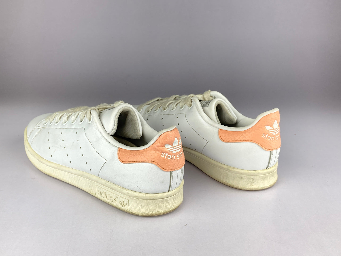 adidas Wmns Stan Smith 'Cloud White/Baby Pink'-Sneakers-Athletic Corner