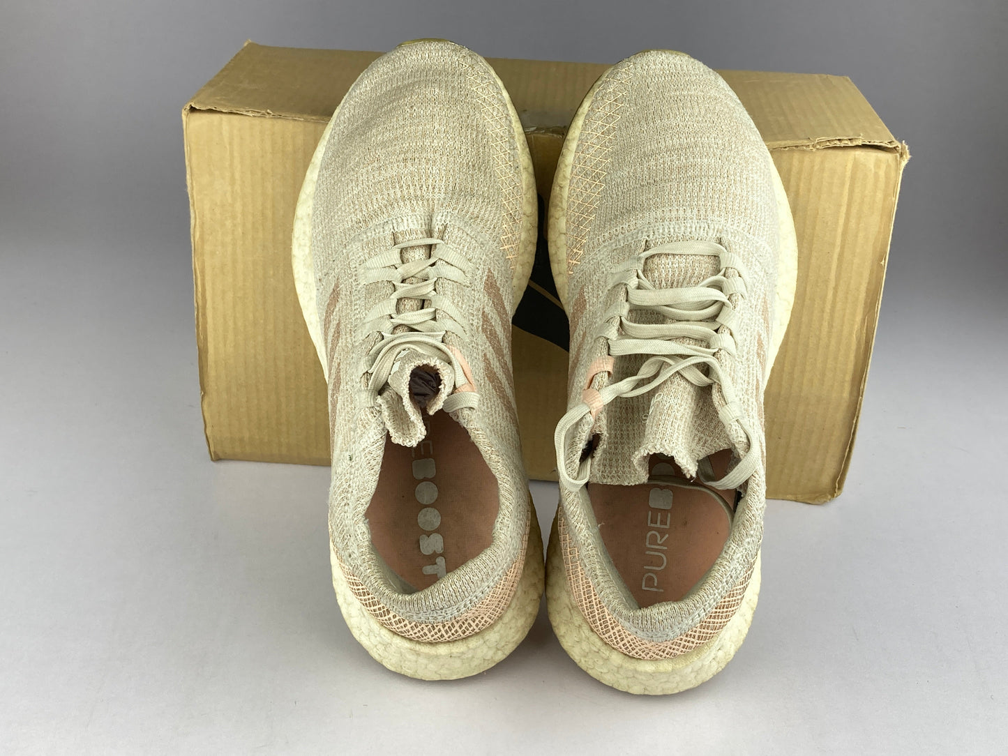 adidas Wmns Pureboost Go 'Ash Pearl/Cloud White'-Running-Athletic Corner