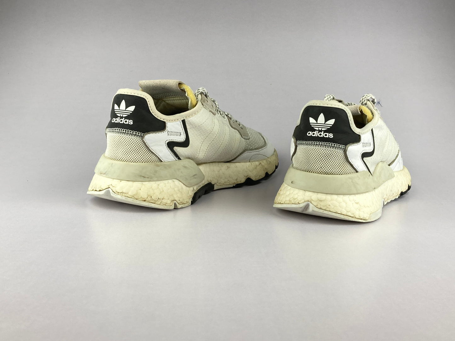 adidas Nite 'Cloud White / Cloud White / Crystal White'-Sneakers-Athletic Corner