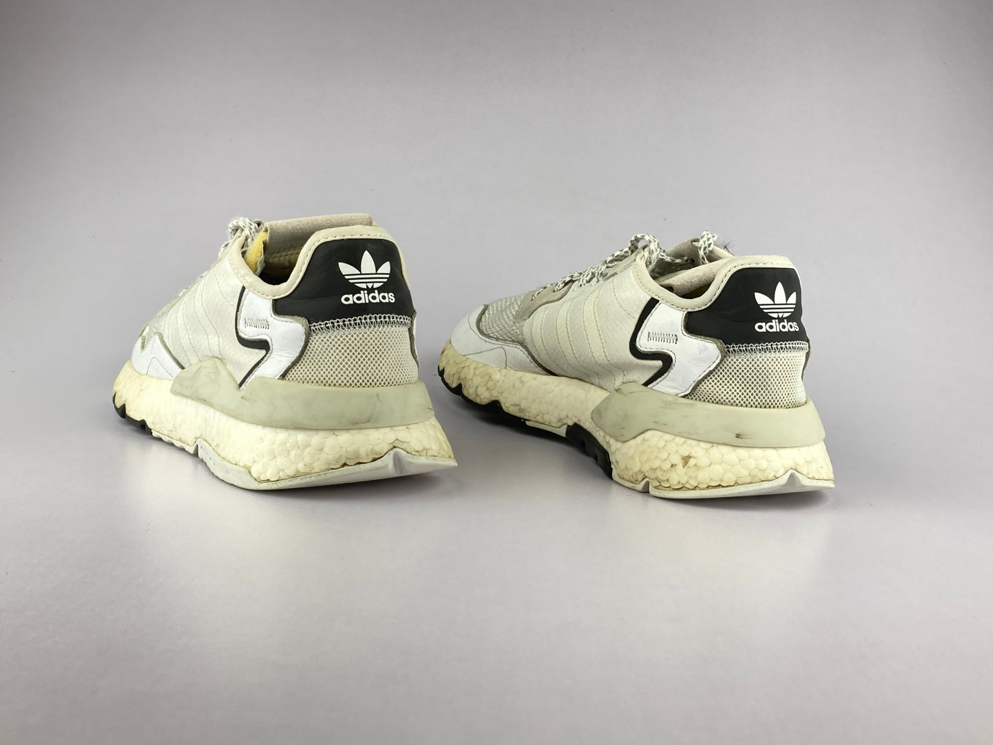 adidas Nite 'Cloud White / Cloud White / Crystal White'-Sneakers-Athletic Corner