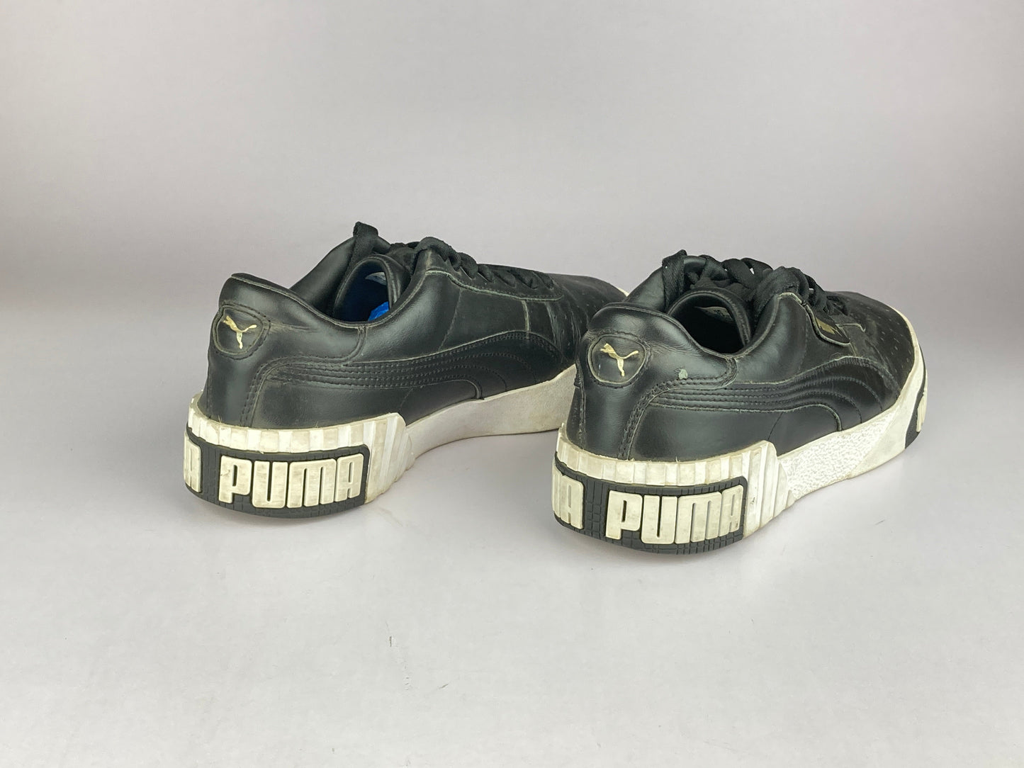Puma Wmns Cali Bold 'Black/Metallic Gold'-Sneakers-Athletic Corner