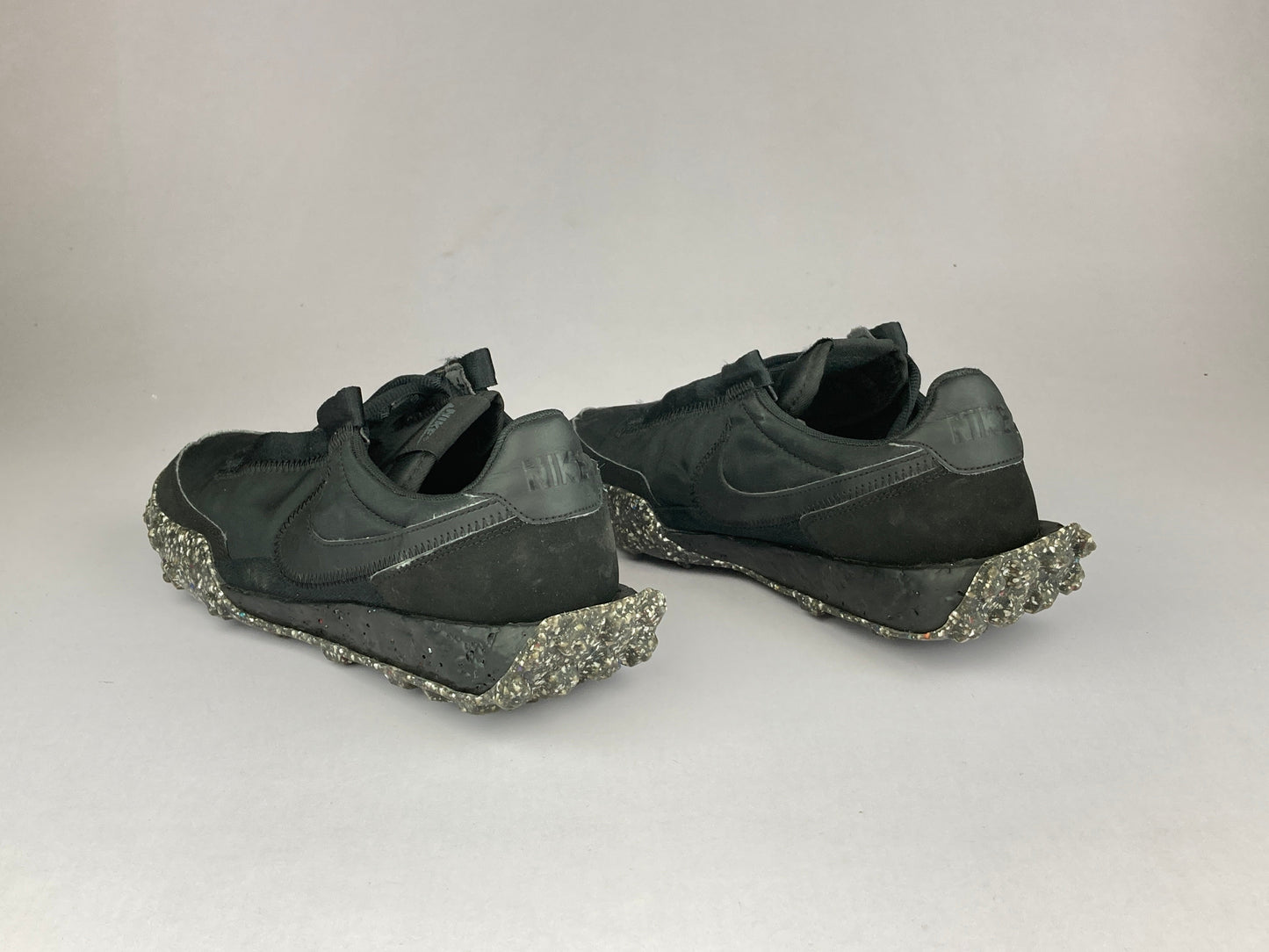 Nike Wmns Waffle Racer Crater 'Black' dd2866-001-Running-Athletic Corner