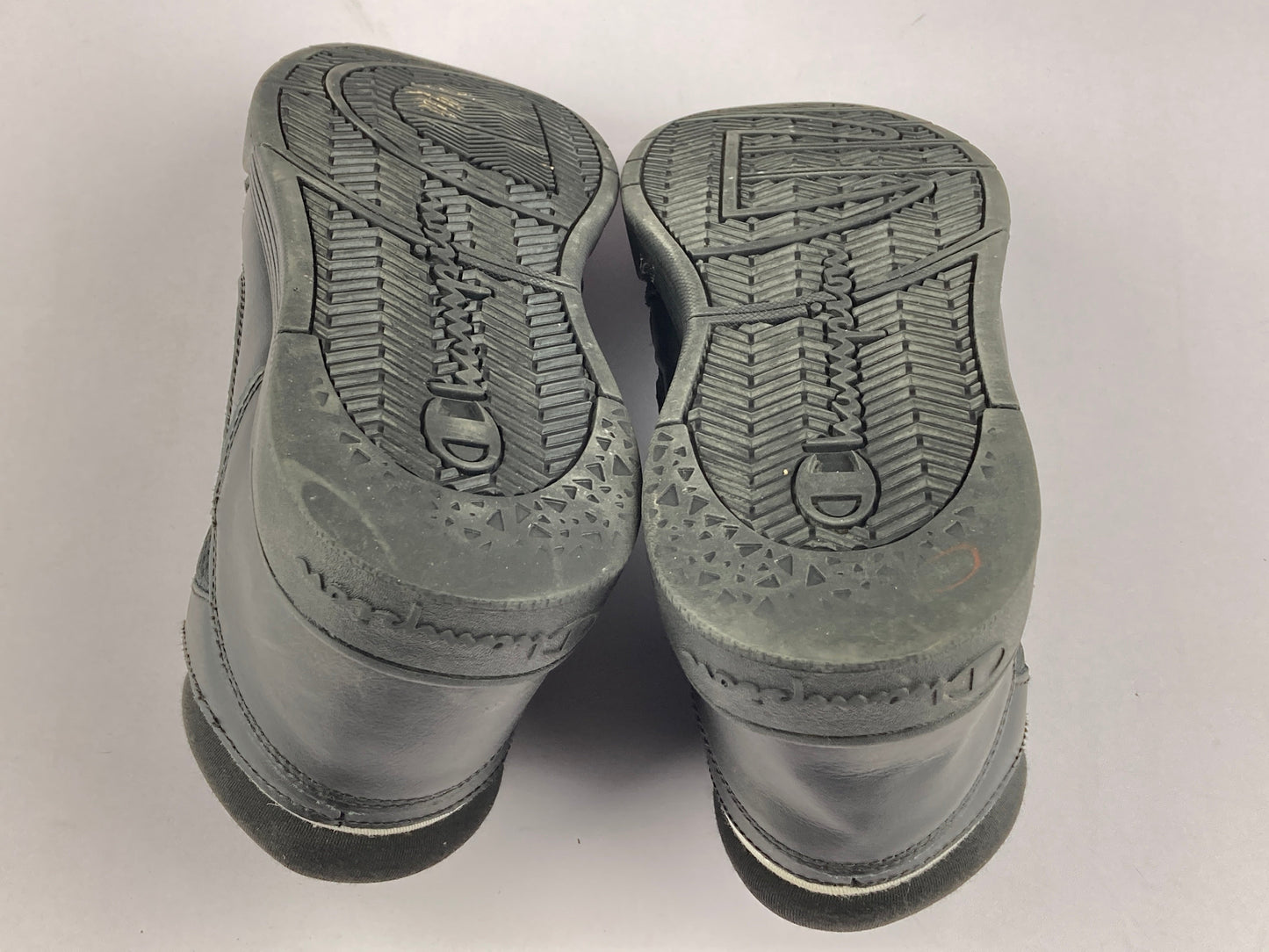 Champion 3 On 3 High Top 'Black Leather'-Footwear-Athletic Corner