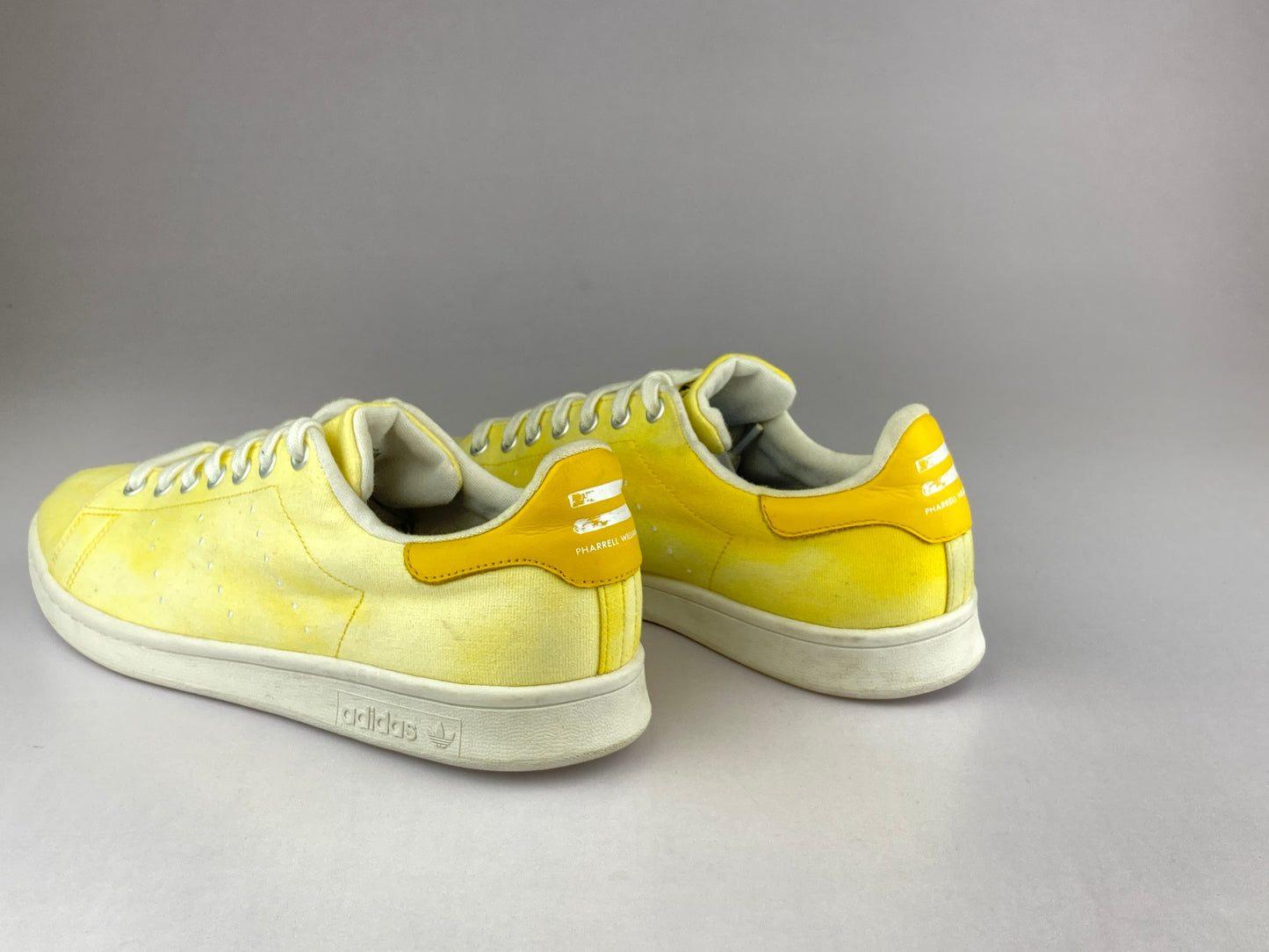 adidas X Pharrell Williams Hu Holi Stan Smith 'Yellow/White' AC7042-Sneakers-Athletic Corner