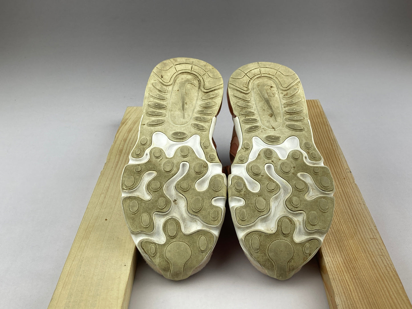 Nike Air Max 270 React 'Bleached Coral/White/Echo Pink/Metallic Silver' cq5419-611-Sneakers-Athletic Corner