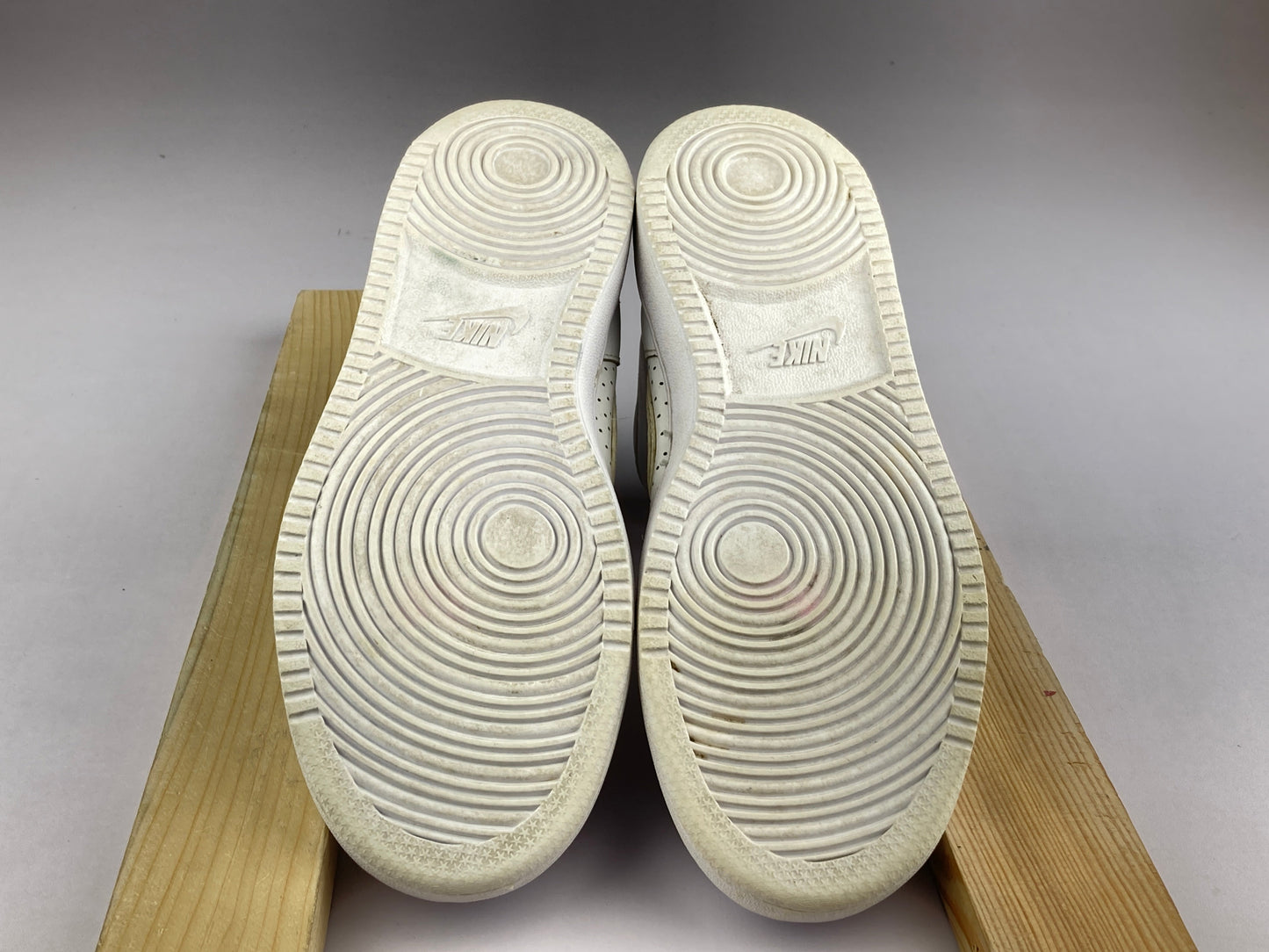 Nike Son of Force Mid 'Triple White' 615158-109-Sneakers-Athletic Corner