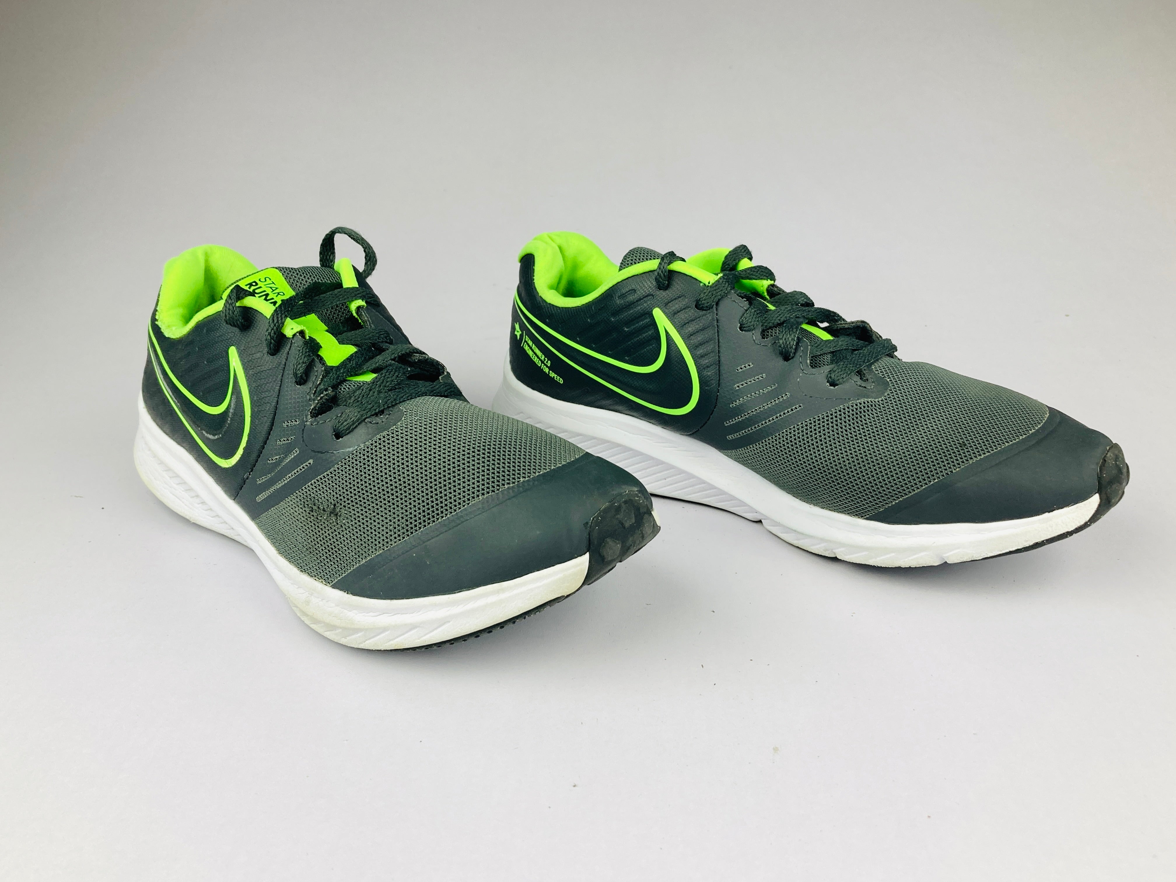 Nike Star Runner (Gs) 'Anthracite/Electric Green' AQ3542 004