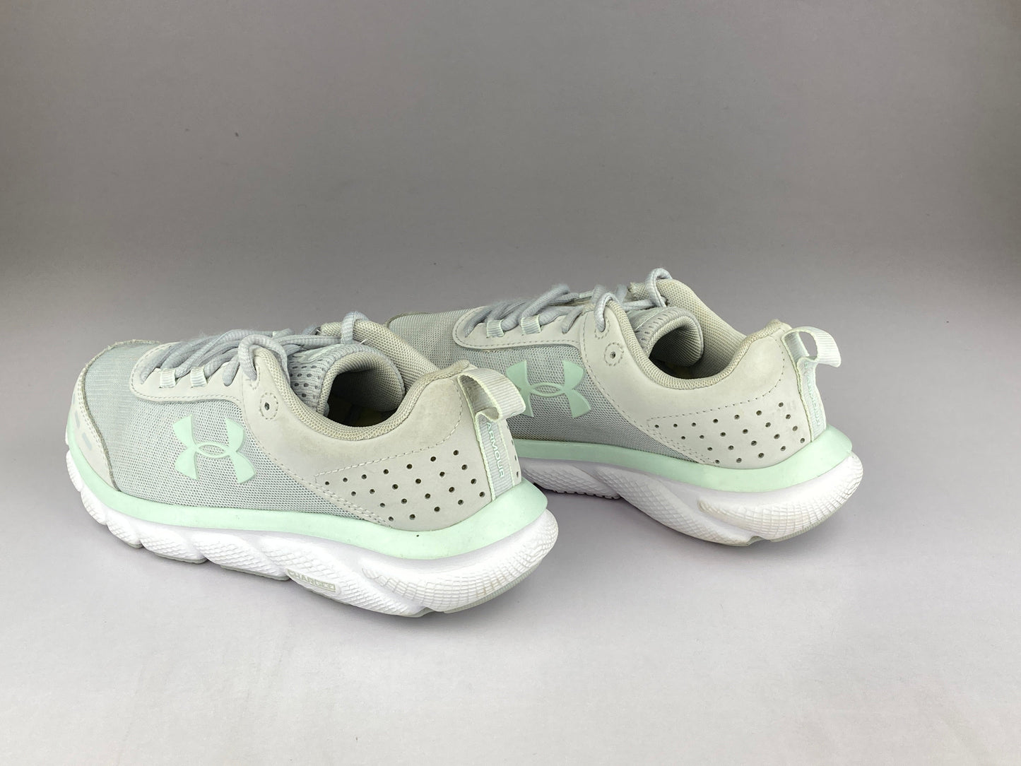 Under Armour Wmns UA Charged Assert 8 Wide D 'Gray' 3022645-102-Running-Athletic Corner