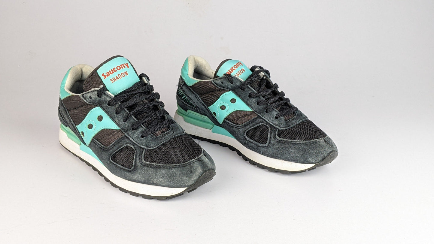 Saucony Wmns Shadow 'Black/Aqua' s1108-615