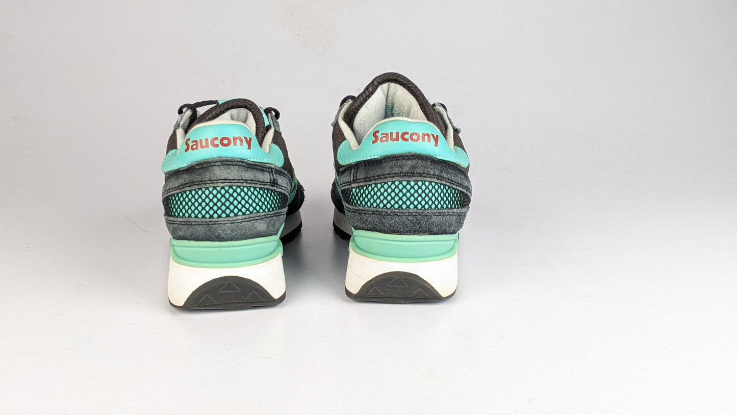 Saucony Wmns Shadow 'Black/Aqua' s1108-615