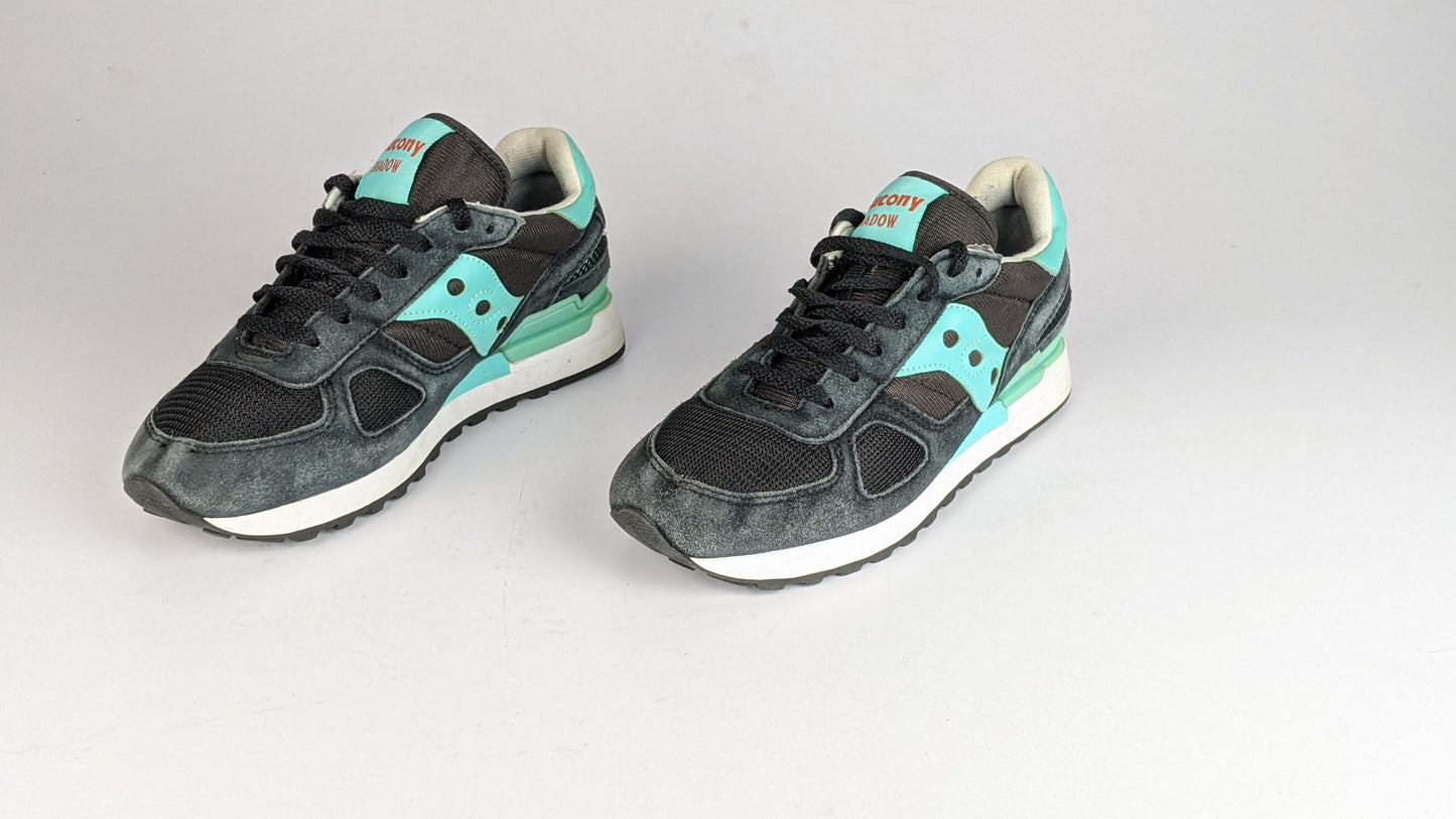 Saucony Wmns Shadow 'Black/Aqua' s1108-615