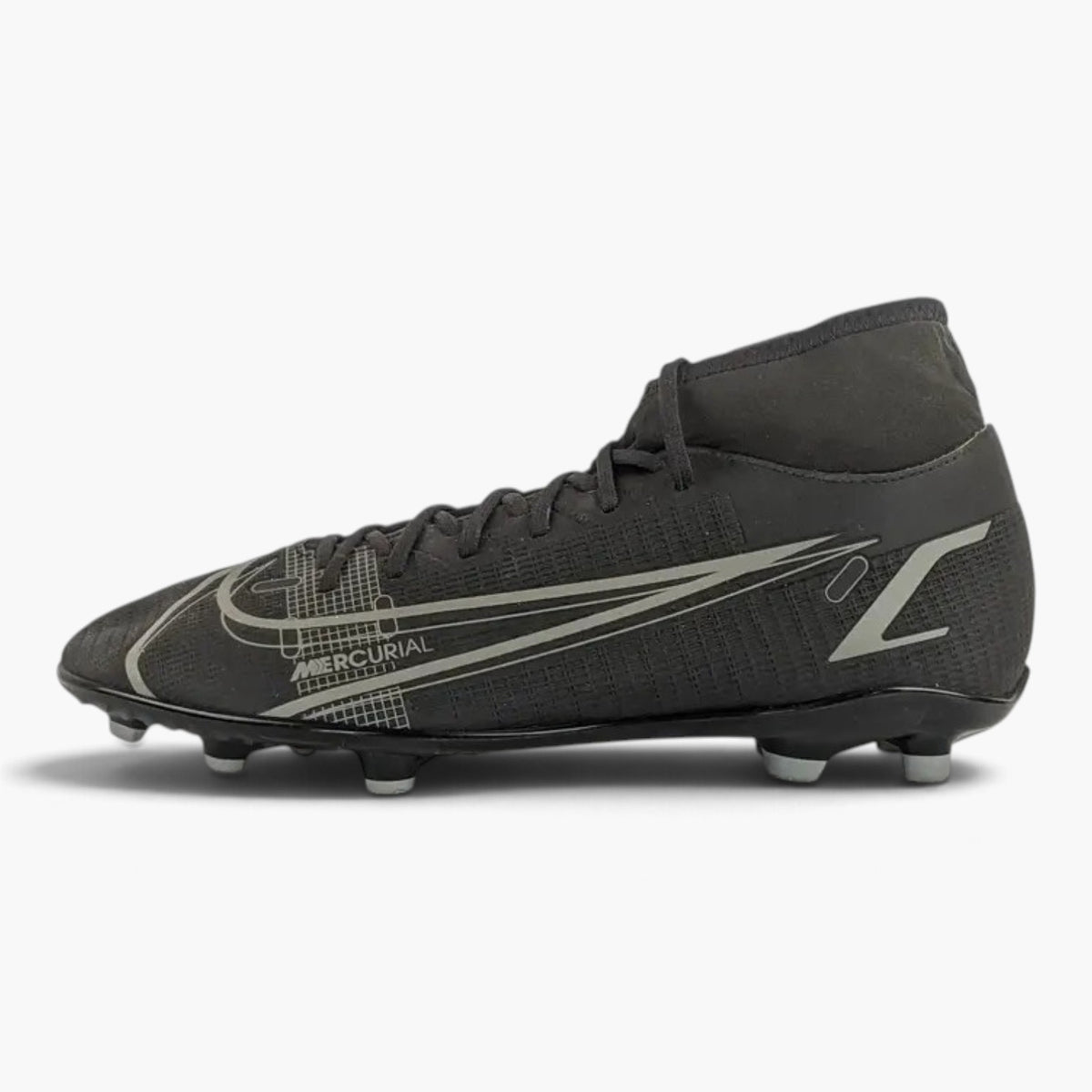 Nike Mercurial Superfly 8 Club MG Renew - Black/Grey