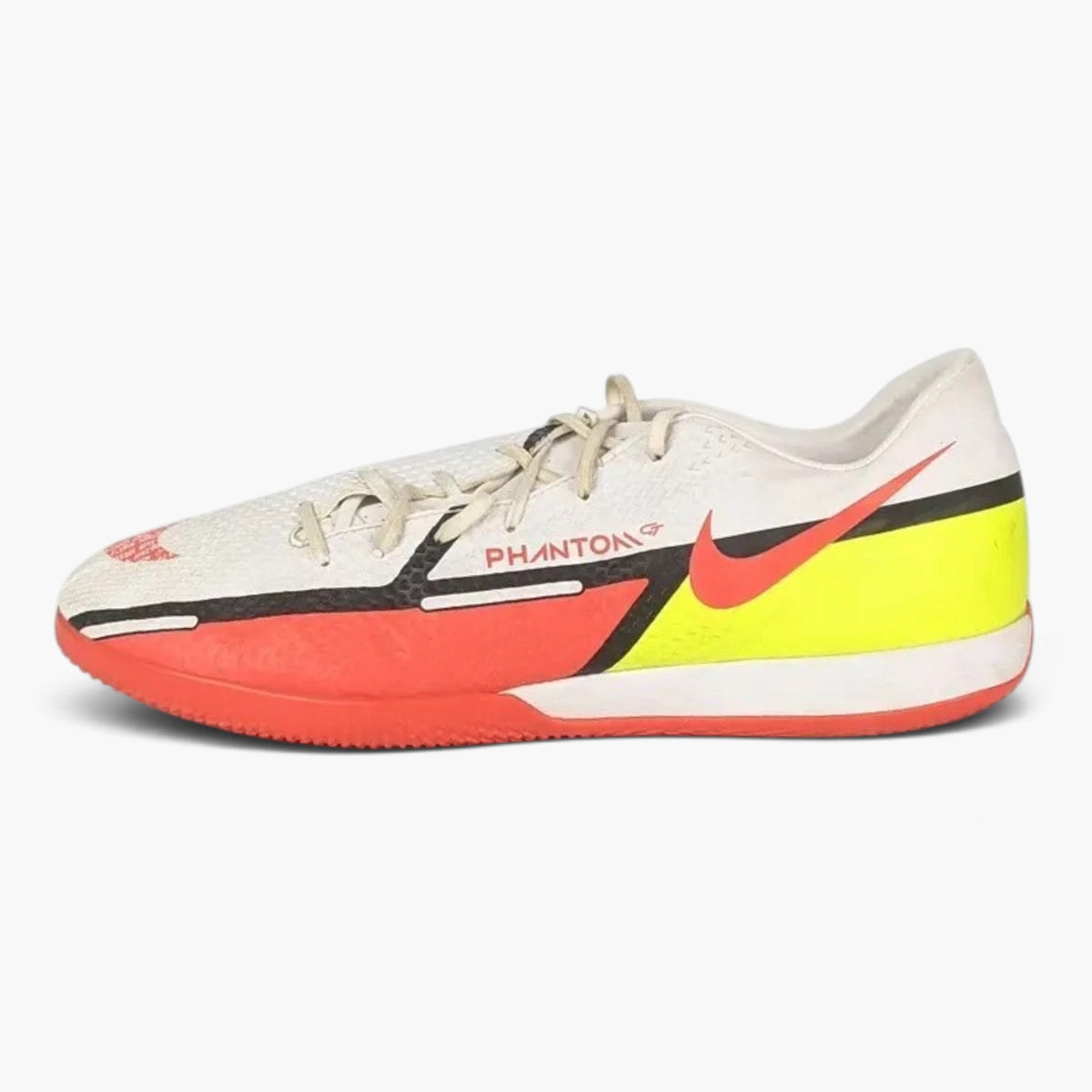 Nike Phantom GT 2 Academy IC Motivation - White/Bright Crimson/Volt