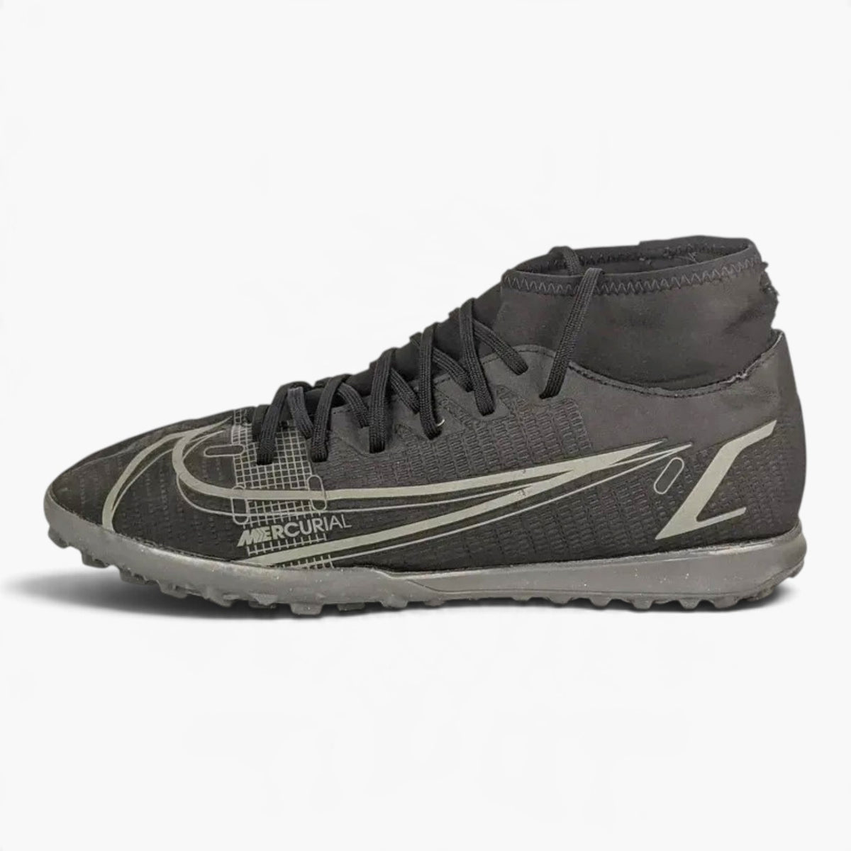 Nike Mercurial Superfly 8 Club TF Renew - Black/Iron Grey