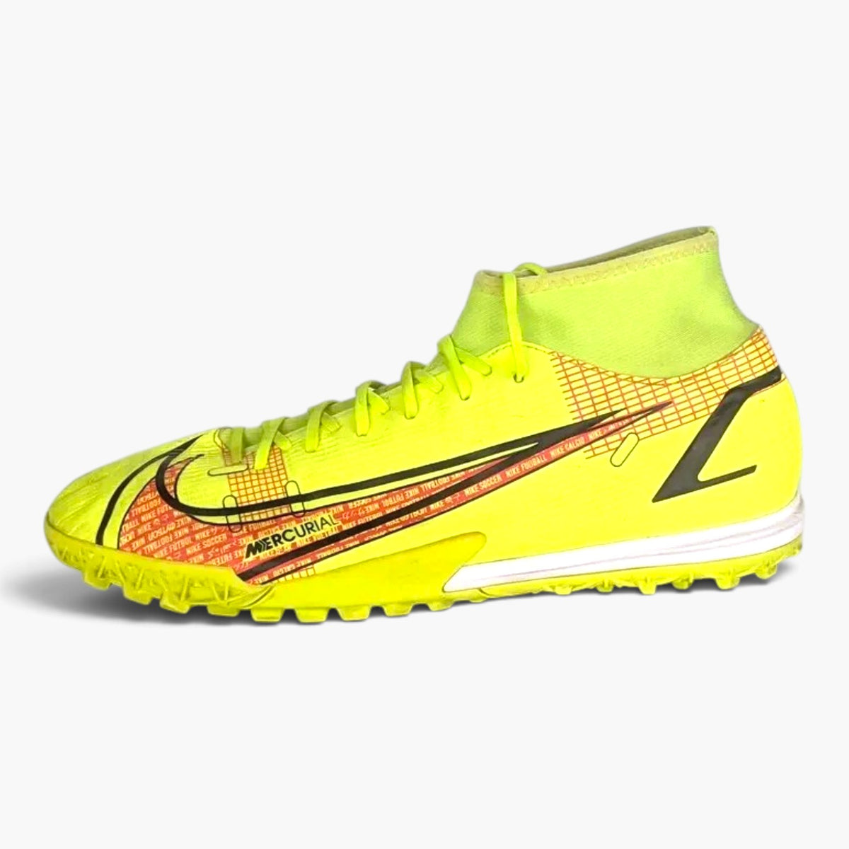 Nike Mercurial Superfly 8 Academy TF Motivation - Volt/Black/Bright Crimson