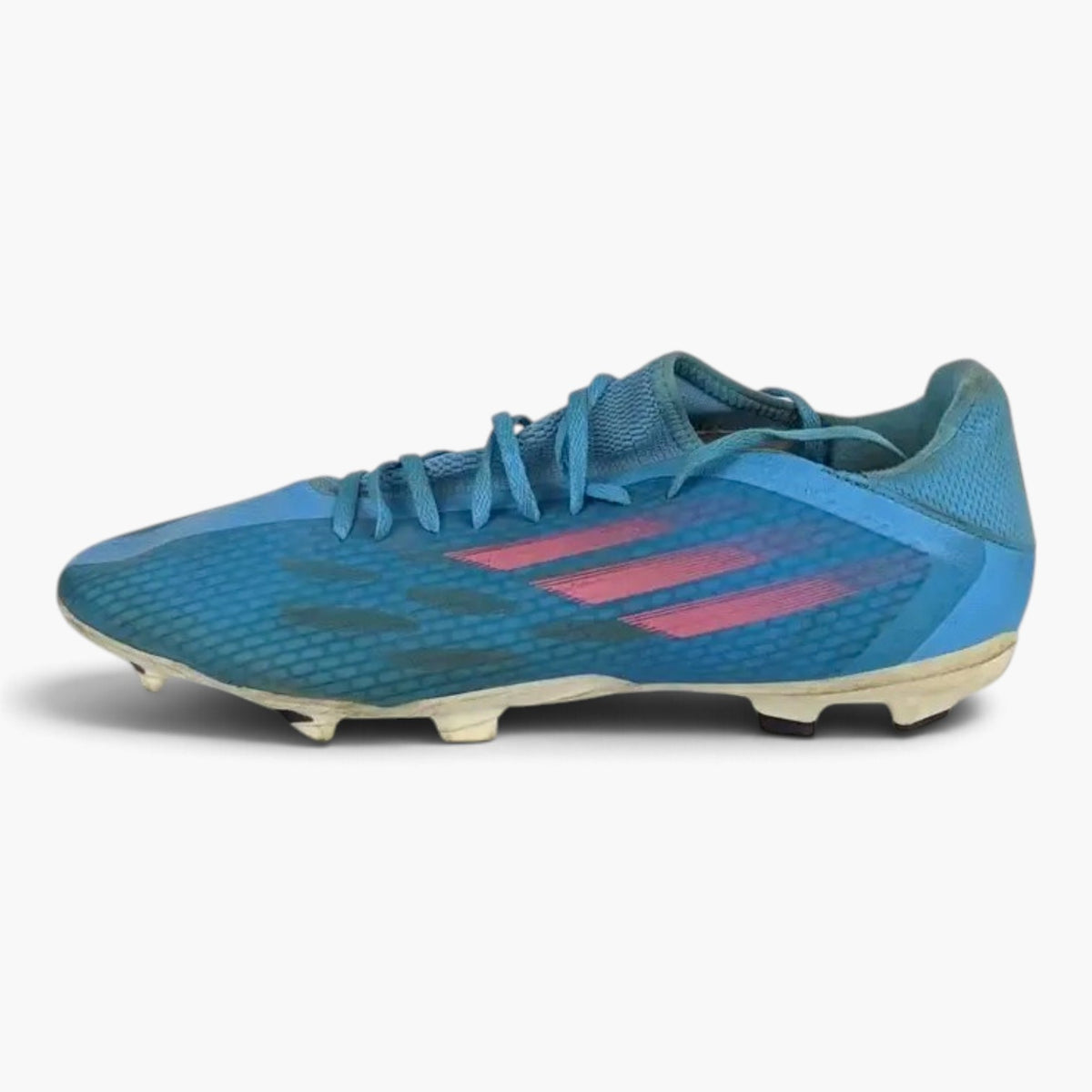 adidas X Speedflow .3 FG Sapphire Edge - Sky Rush/Shock Pink/Footwear White