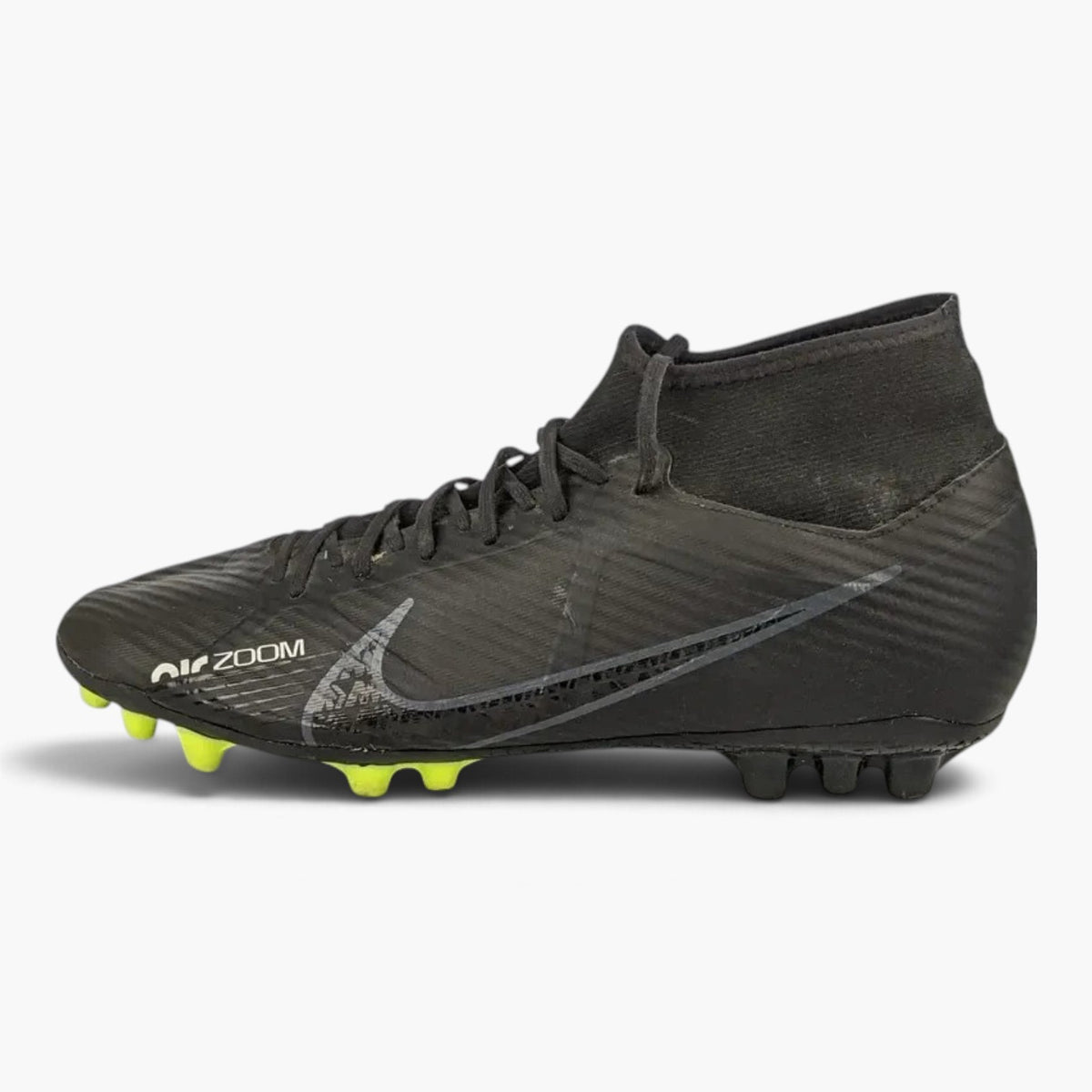 Nike Air Zoom Mercurial Superfly 9 Academy AG - Black/Dark Smoke Grey/Summit White/Volt
