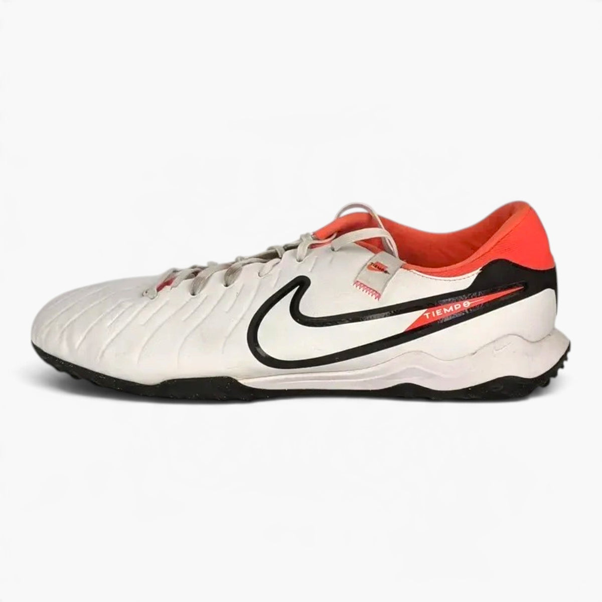 Nike Tiempo Legend 10 Academy TF Ready - White/Black/Bright Crimson