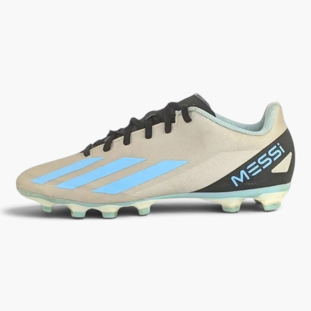 adidas X Crazyfast Messi .4 FG 'Infinito - Silver Metallic/Bliss Blue/Core Black