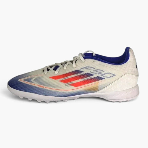 adidas F50 League TF Advancement - Footwear White/Solar Red/Lucid Blue