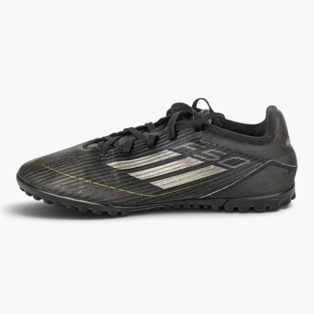 adidas F50 Club TF Dark Spark - Core Black/Iron Metal/Gold Metallic