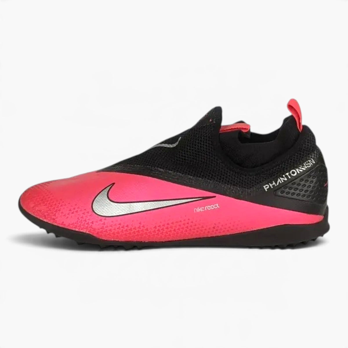 Nike Phantom Vision 2 React Pro DF TF Future Lab - Laser Crimson/Metallic Silver/Black