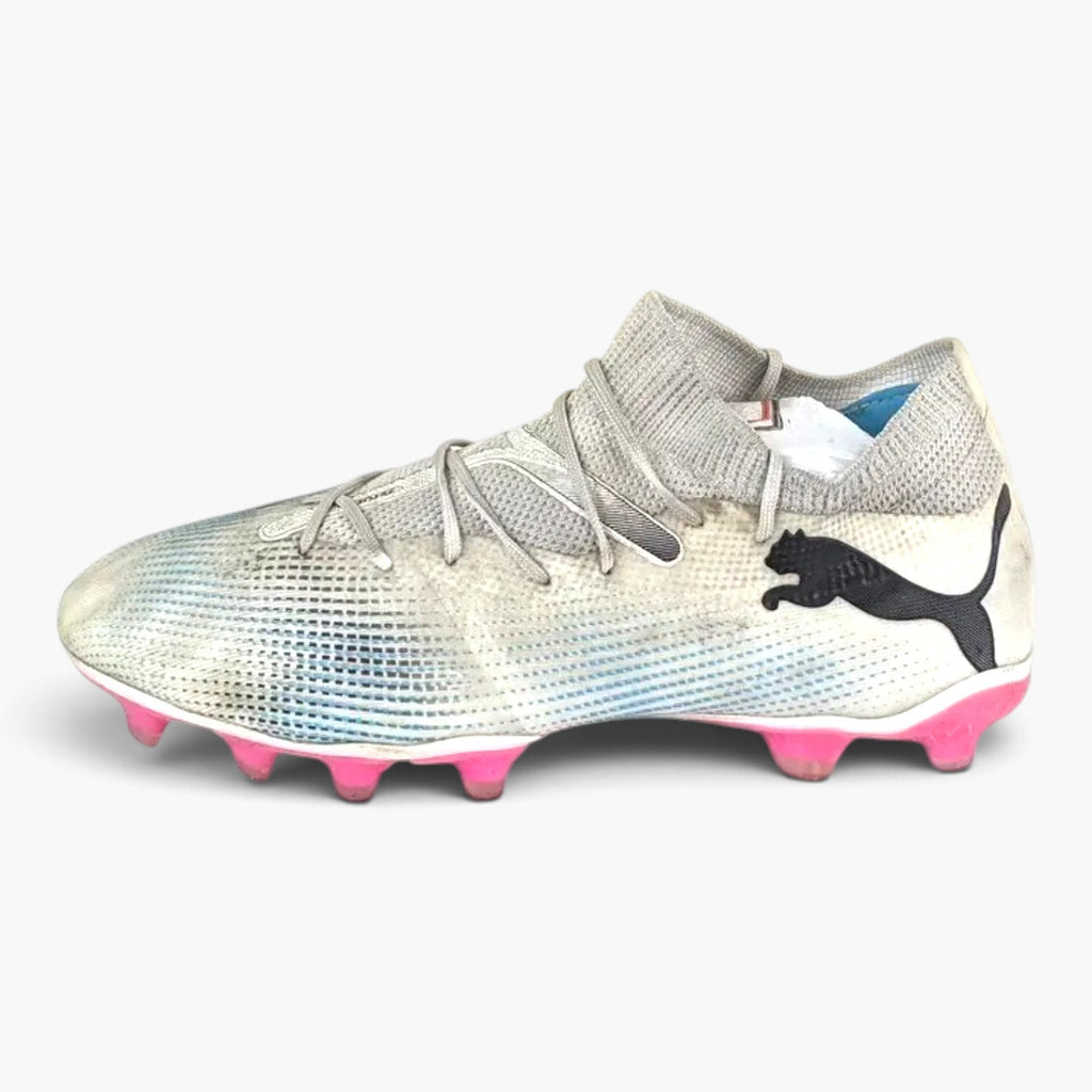 PUMA Future 7 Match FG/AG Phenomenal - White/Black/Poison Pink Kids