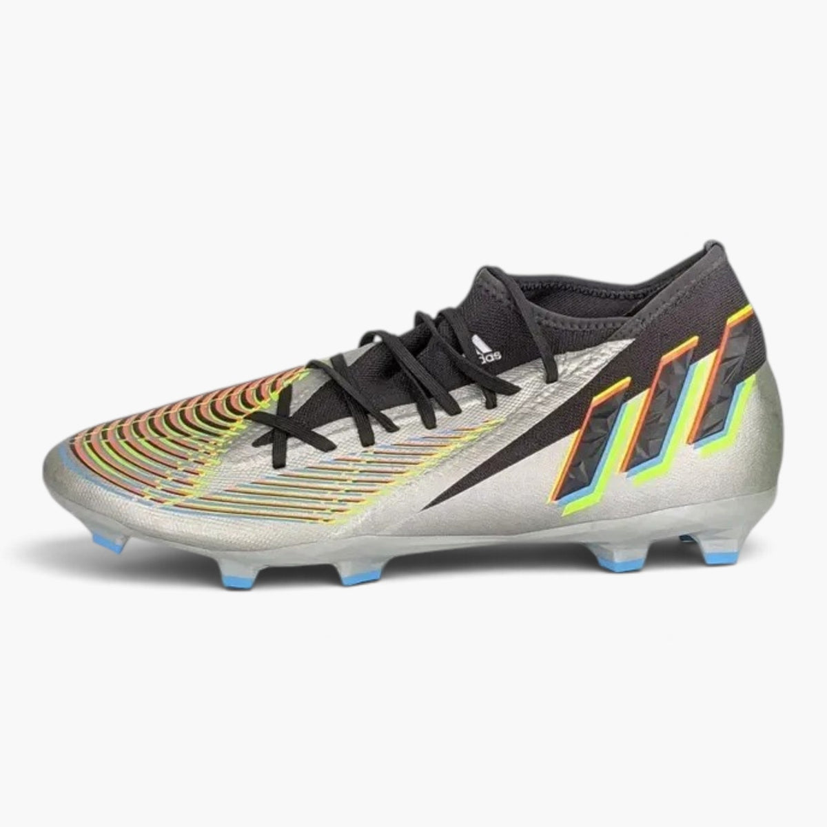 adidas Predator Edge .3 FG Beyond Fast - Silver Metallic/Core Black/Solar Green