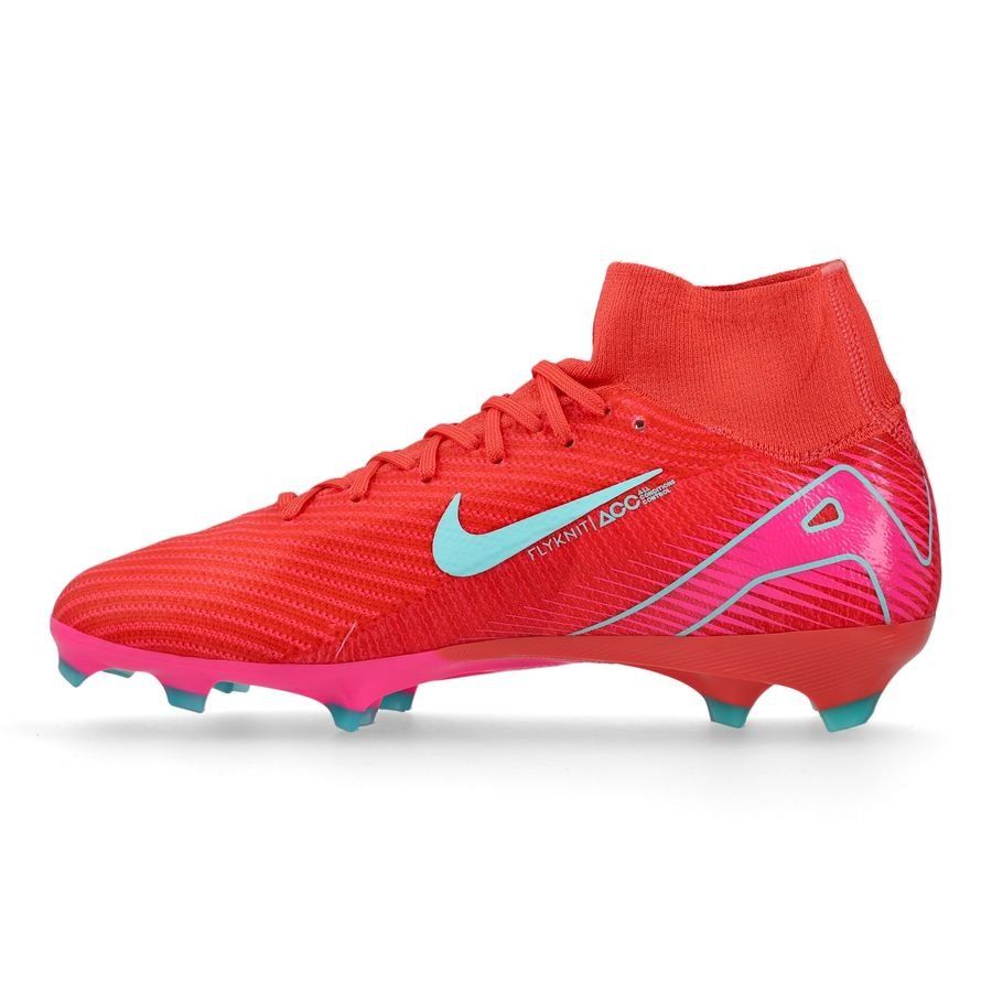 Nike Air Zoom Mercurial Superfly 10 Pro FG Mad Energy - Ember Glow/Aurora Green (Brand New)